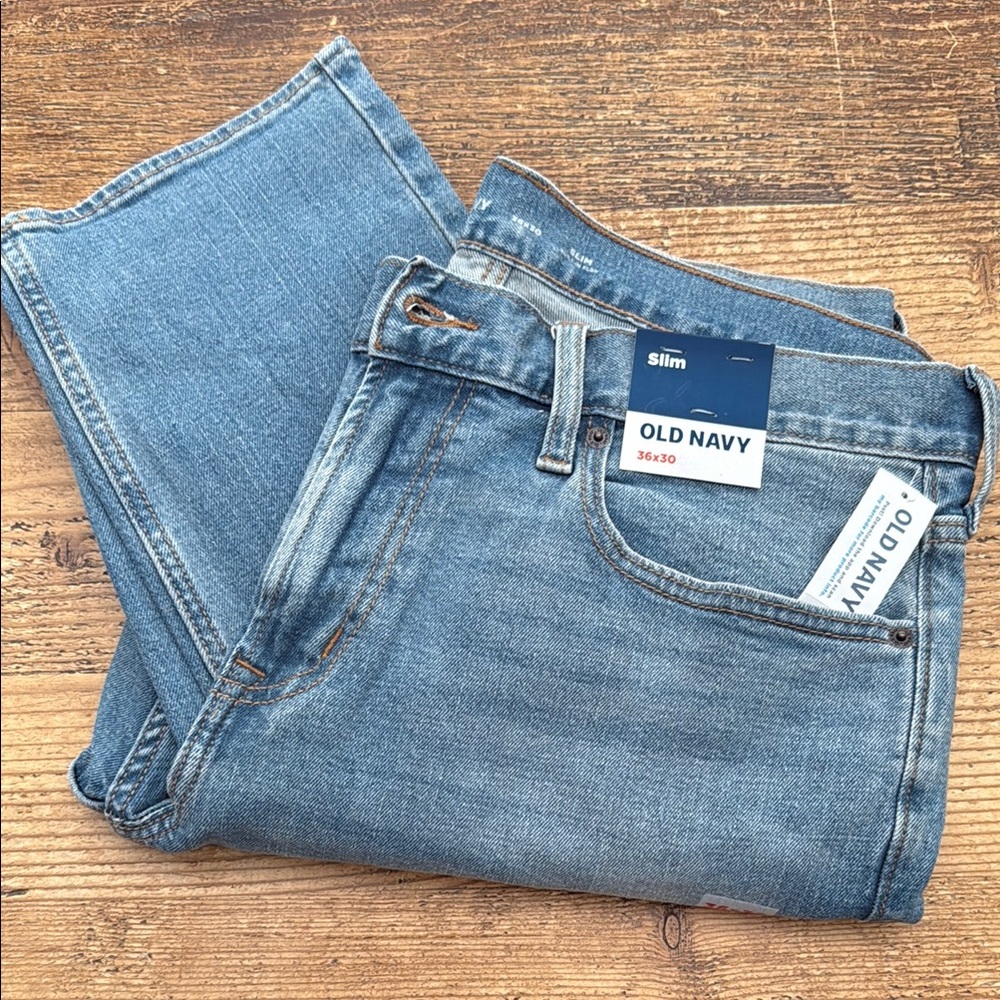 Old Navy Slim Men's Jeans - Denim Blue